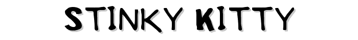 Stinky Kitty font